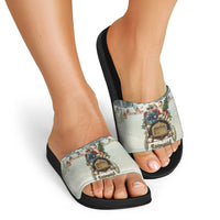 Estonia Christmas Slide Sandals Roomsaid Joulupuhi - Wonder Print Shop