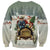 Estonia Christmas Sweatshirt Roomsaid Joulupuhi - Wonder Print Shop