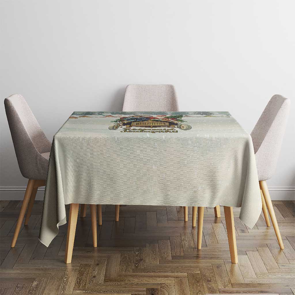 Estonia Christmas Tablecloth Roomsaid Joulupuhi - Wonder Print Shop