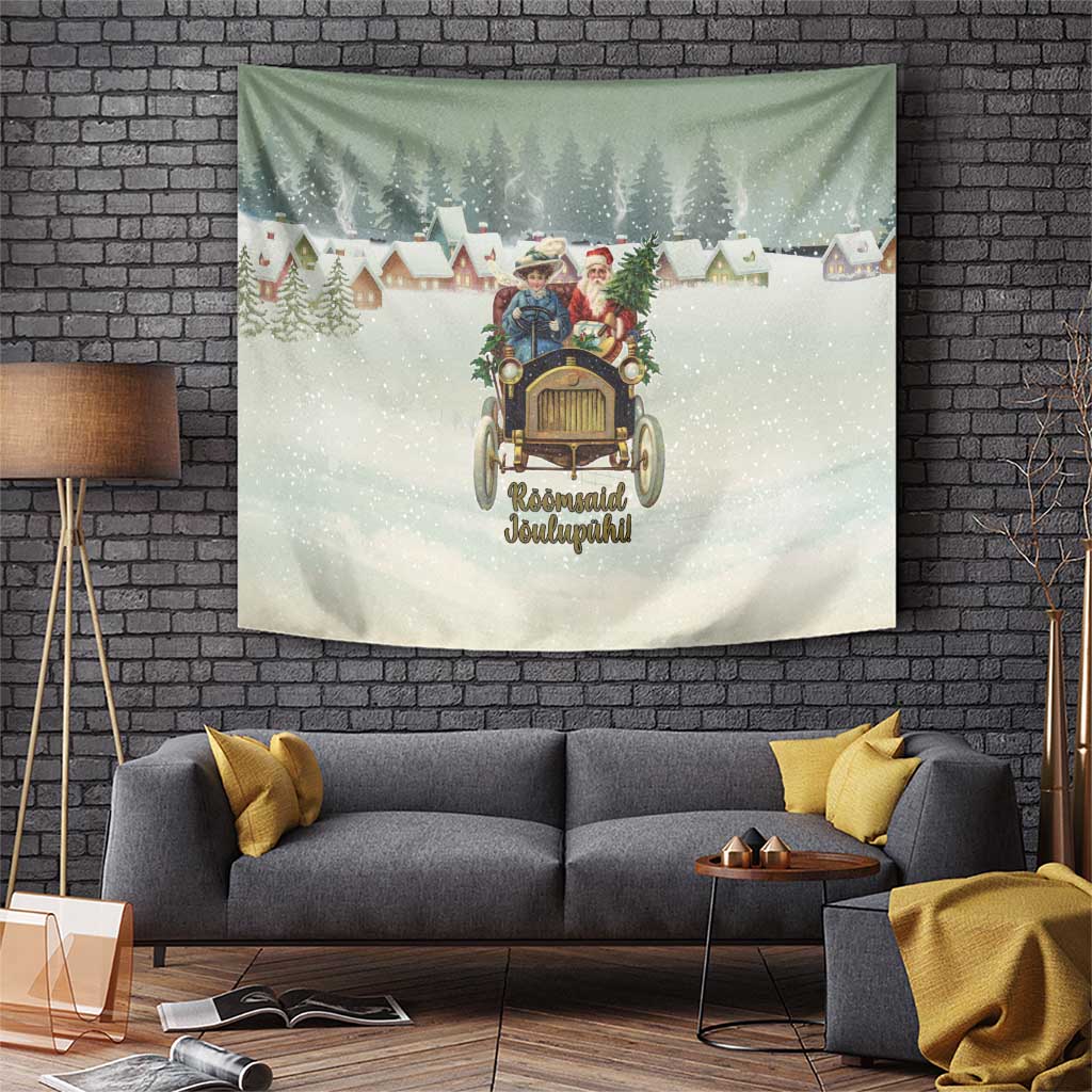Estonia Christmas Tapestry Roomsaid Joulupuhi - Wonder Print Shop