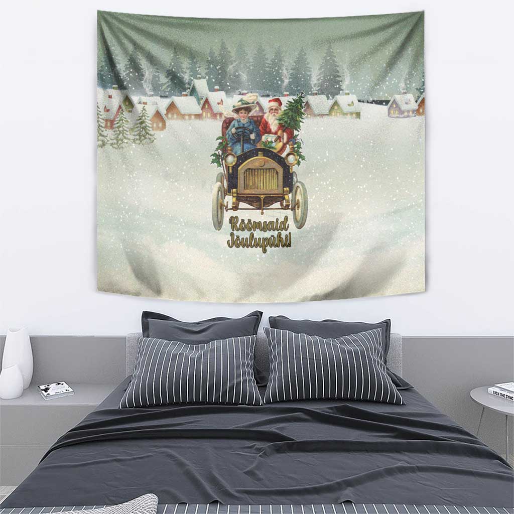 Estonia Christmas Tapestry Roomsaid Joulupuhi - Wonder Print Shop