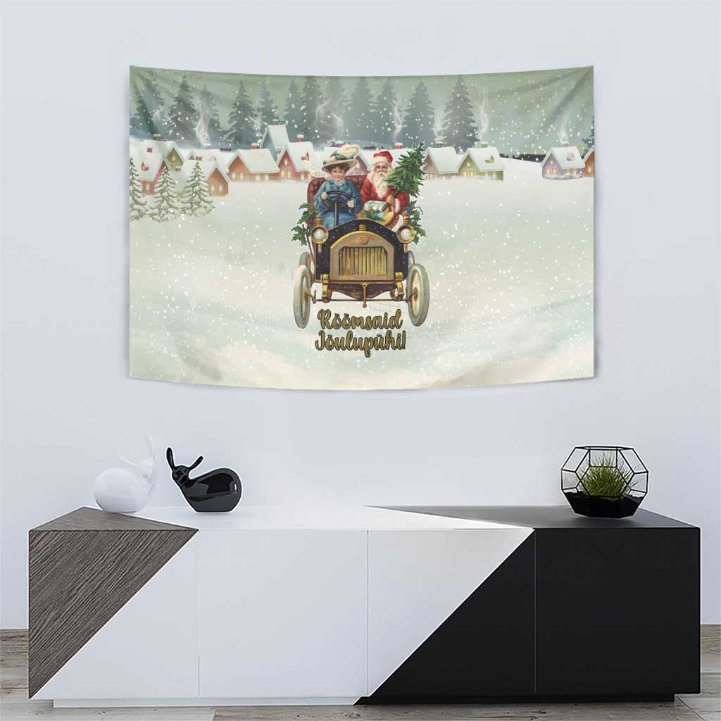 Estonia Christmas Tapestry Roomsaid Joulupuhi - Wonder Print Shop