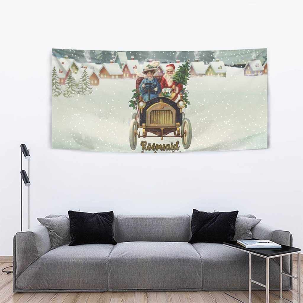 Estonia Christmas Tapestry Roomsaid Joulupuhi - Wonder Print Shop