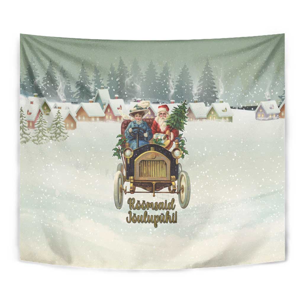 Estonia Christmas Tapestry Roomsaid Joulupuhi - Wonder Print Shop