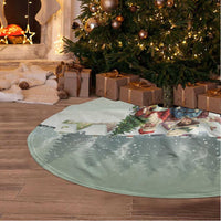 Estonia Christmas Tree Skirt Roomsaid Joulupuhi - Wonder Print Shop
