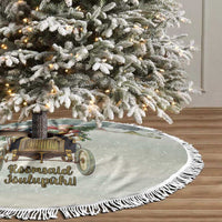 Estonia Christmas Tree Skirt Roomsaid Joulupuhi - Wonder Print Shop