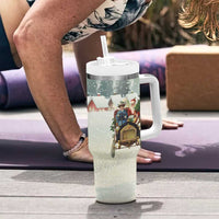 Estonia Christmas Tumbler With Handle Roomsaid Joulupuhi - Wonder Print Shop