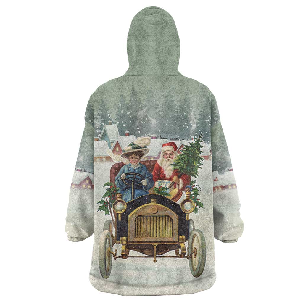 Estonia Christmas Wearable Blanket Hoodie Roomsaid Joulupuhi - Wonder Print Shop