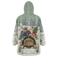 Estonia Christmas Wearable Blanket Hoodie Roomsaid Joulupuhi - Wonder Print Shop