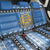 Estonia Christmas Back Car Seat Cover Coat Of Arms Haid Joule - Wonder Print Shop