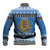 Estonia Christmas Baseball Jacket Coat Of Arms Haid Joule - Wonder Print Shop
