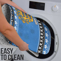 Estonia Christmas Bathroom Set Coat Of Arms Haid Joule - Wonder Print Shop