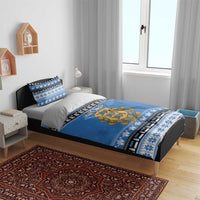 Estonia Christmas Bedding Set Coat Of Arms Haid Joule - Wonder Print Shop