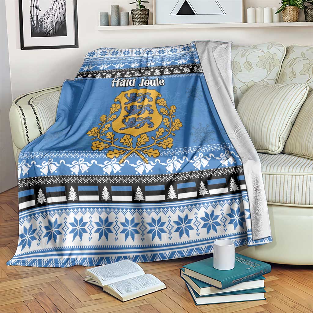 Estonia Christmas Blanket Coat Of Arms Haid Joule - Wonder Print Shop