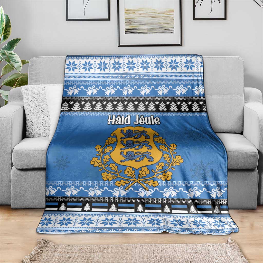 Estonia Christmas Blanket Coat Of Arms Haid Joule - Wonder Print Shop
