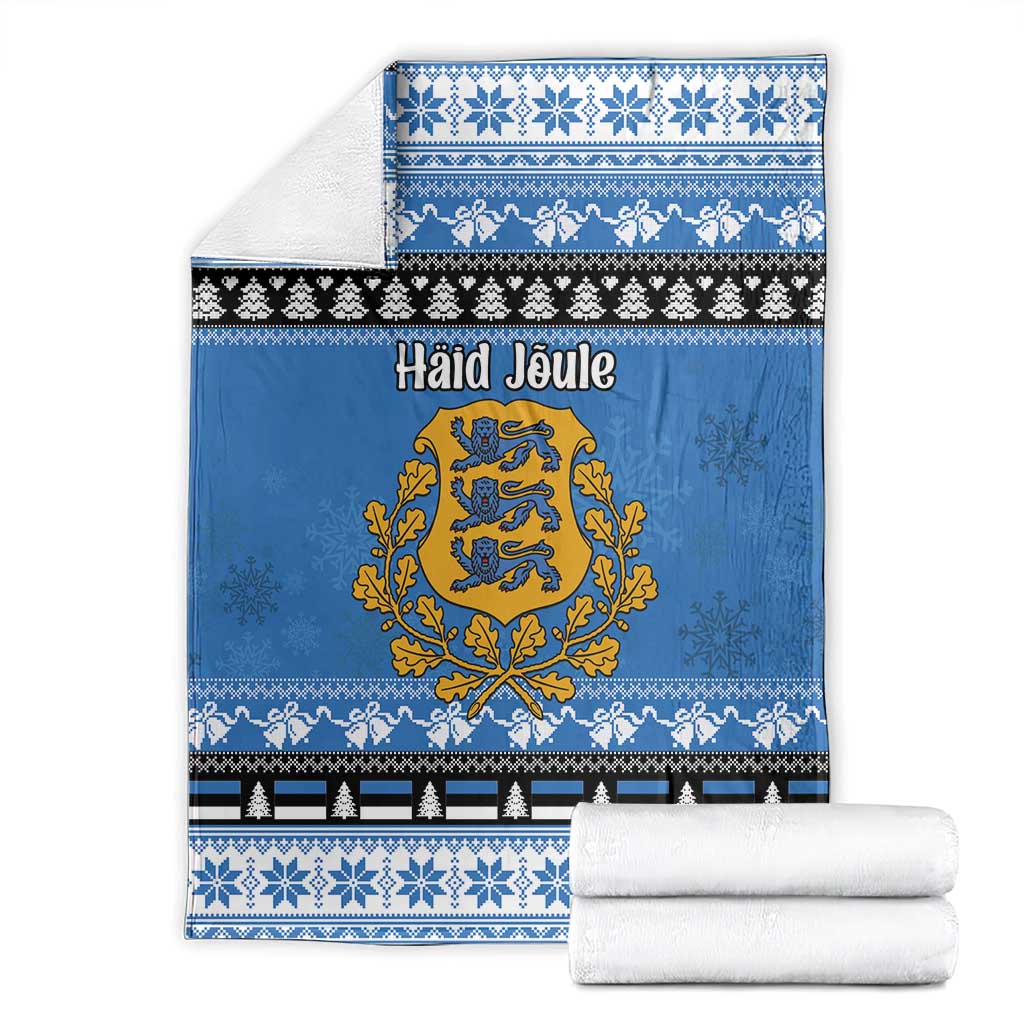 Estonia Christmas Blanket Coat Of Arms Haid Joule - Wonder Print Shop