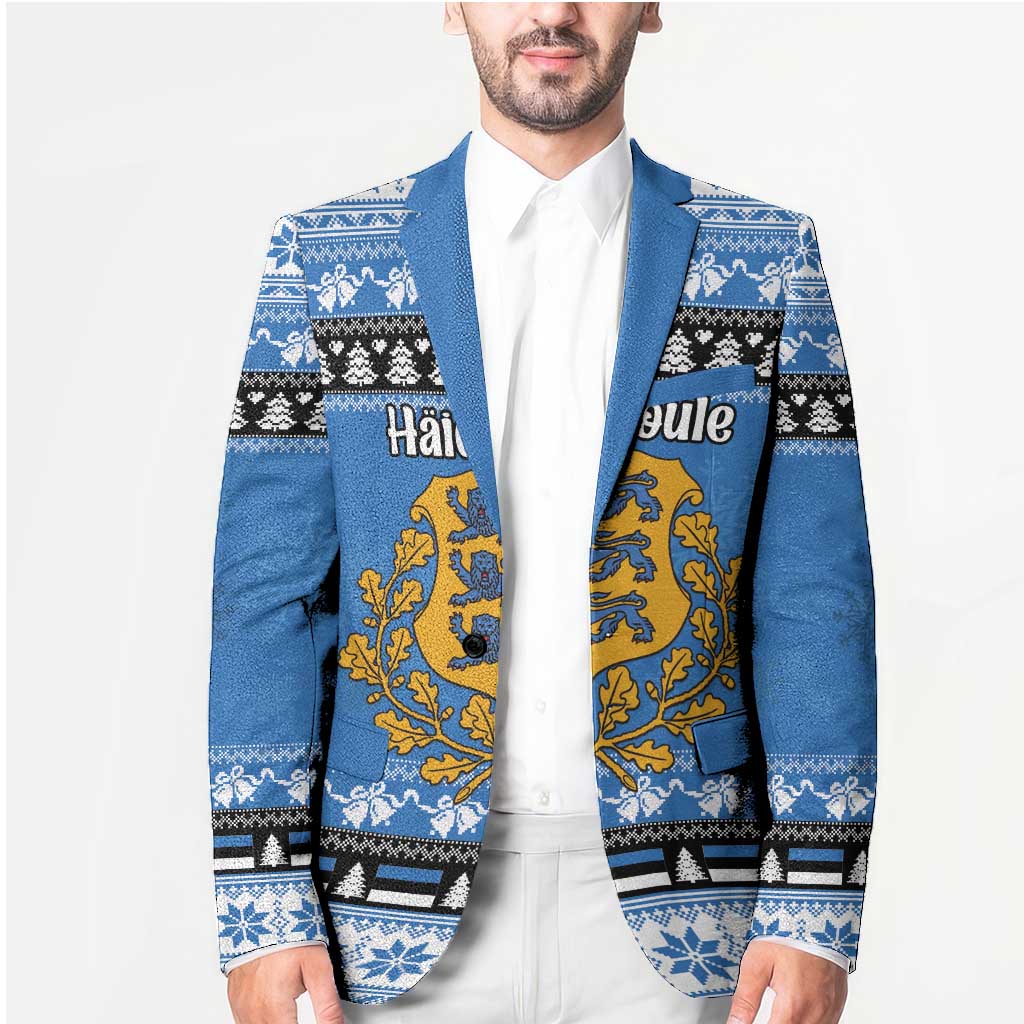 Estonia Christmas Blazer Coat Of Arms Haid Joule - Wonder Print Shop