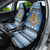 Estonia Christmas Car Seat Cover Coat Of Arms Haid Joule - Wonder Print Shop