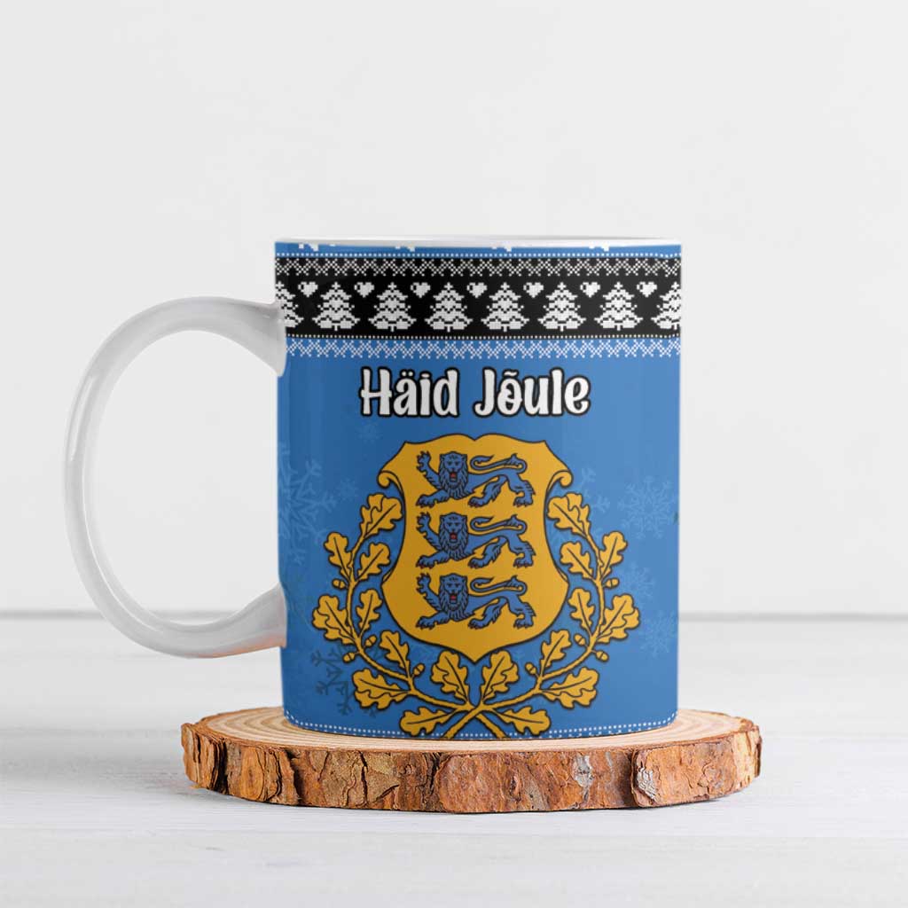 Estonia Christmas Ceramic Mug Coat Of Arms Haid Joule - Wonder Print Shop