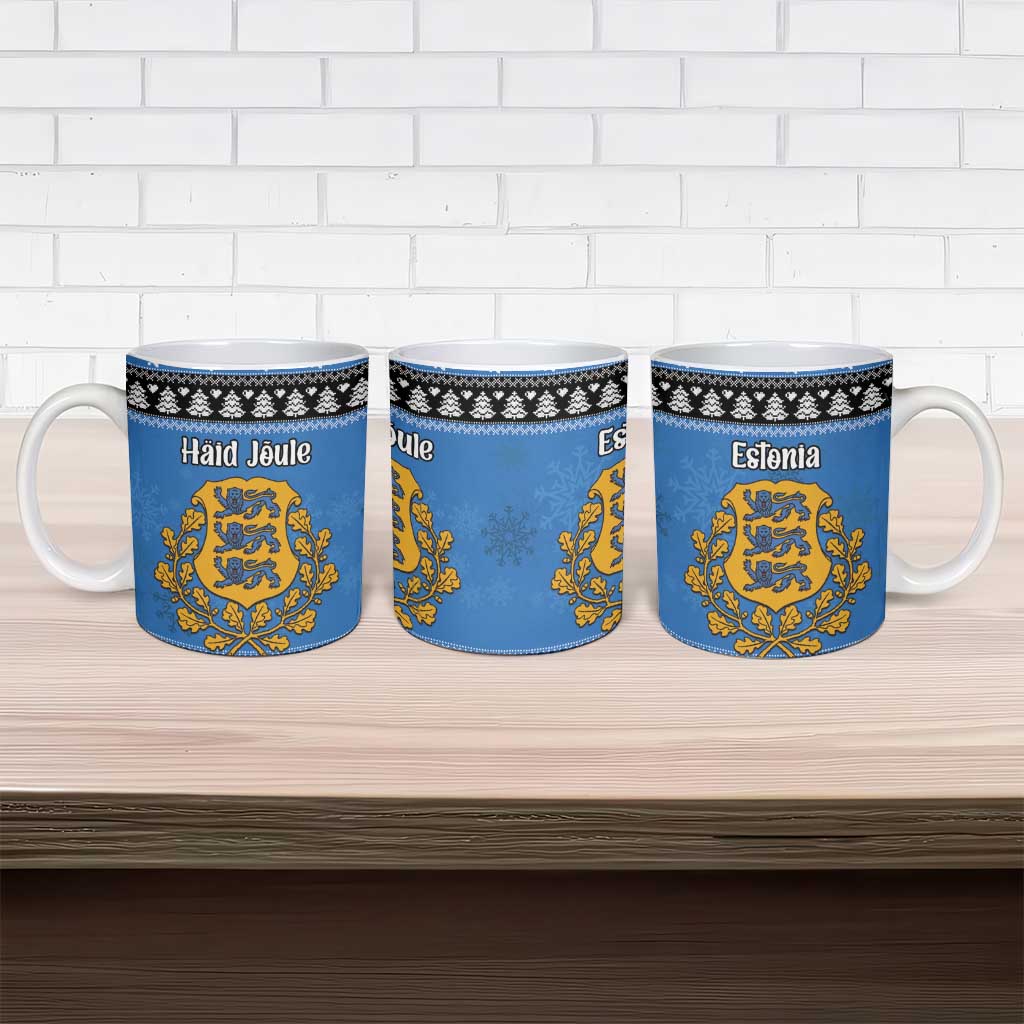 Estonia Christmas Ceramic Mug Coat Of Arms Haid Joule - Wonder Print Shop