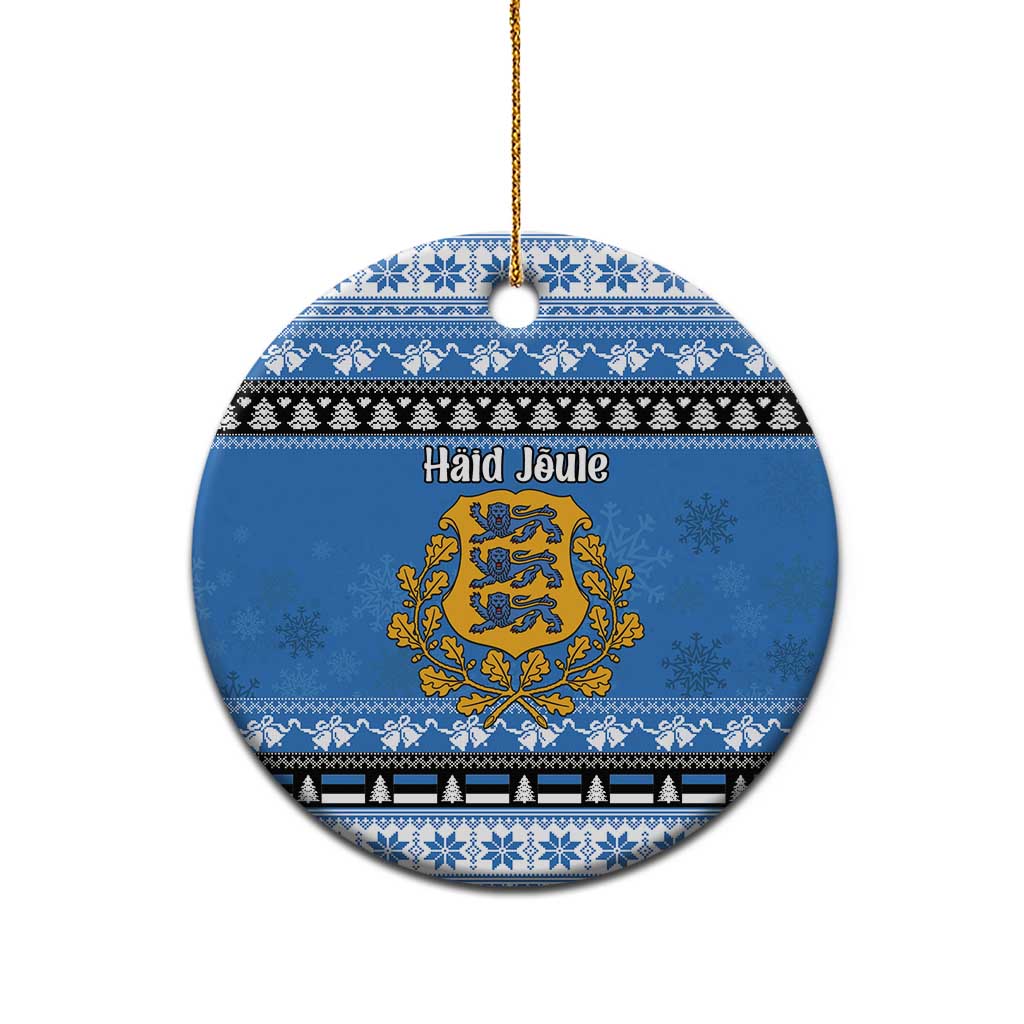 Estonia Christmas Ceramic Ornament Coat Of Arms Haid Joule - Wonder Print Shop