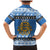 Estonia Christmas Family Matching Mermaid Dress and Hawaiian Shirt Coat Of Arms Haid Joule - Wonder Print Shop