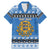 Estonia Christmas Family Matching Mermaid Dress and Hawaiian Shirt Coat Of Arms Haid Joule - Wonder Print Shop