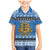 Estonia Christmas Family Matching Mermaid Dress and Hawaiian Shirt Coat Of Arms Haid Joule - Wonder Print Shop