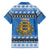 Estonia Christmas Family Matching Off The Shoulder Long Sleeve Dress and Hawaiian Shirt Coat Of Arms Haid Joule - Wonder Print Shop