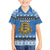 Estonia Christmas Family Matching Off Shoulder Short Dress and Hawaiian Shirt Coat Of Arms Haid Joule - Wonder Print Shop