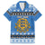 Estonia Christmas Family Matching Short Sleeve Bodycon Dress and Hawaiian Shirt Coat Of Arms Haid Joule - Wonder Print Shop