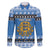 Estonia Christmas Family Matching Short Sleeve Bodycon Dress and Hawaiian Shirt Coat Of Arms Haid Joule - Wonder Print Shop