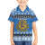 Estonia Christmas Family Matching Short Sleeve Bodycon Dress and Hawaiian Shirt Coat Of Arms Haid Joule - Wonder Print Shop
