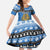Estonia Christmas Family Matching Summer Maxi Dress and Hawaiian Shirt Coat Of Arms Haid Joule - Wonder Print Shop