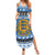 Estonia Christmas Family Matching Summer Maxi Dress and Hawaiian Shirt Coat Of Arms Haid Joule - Wonder Print Shop