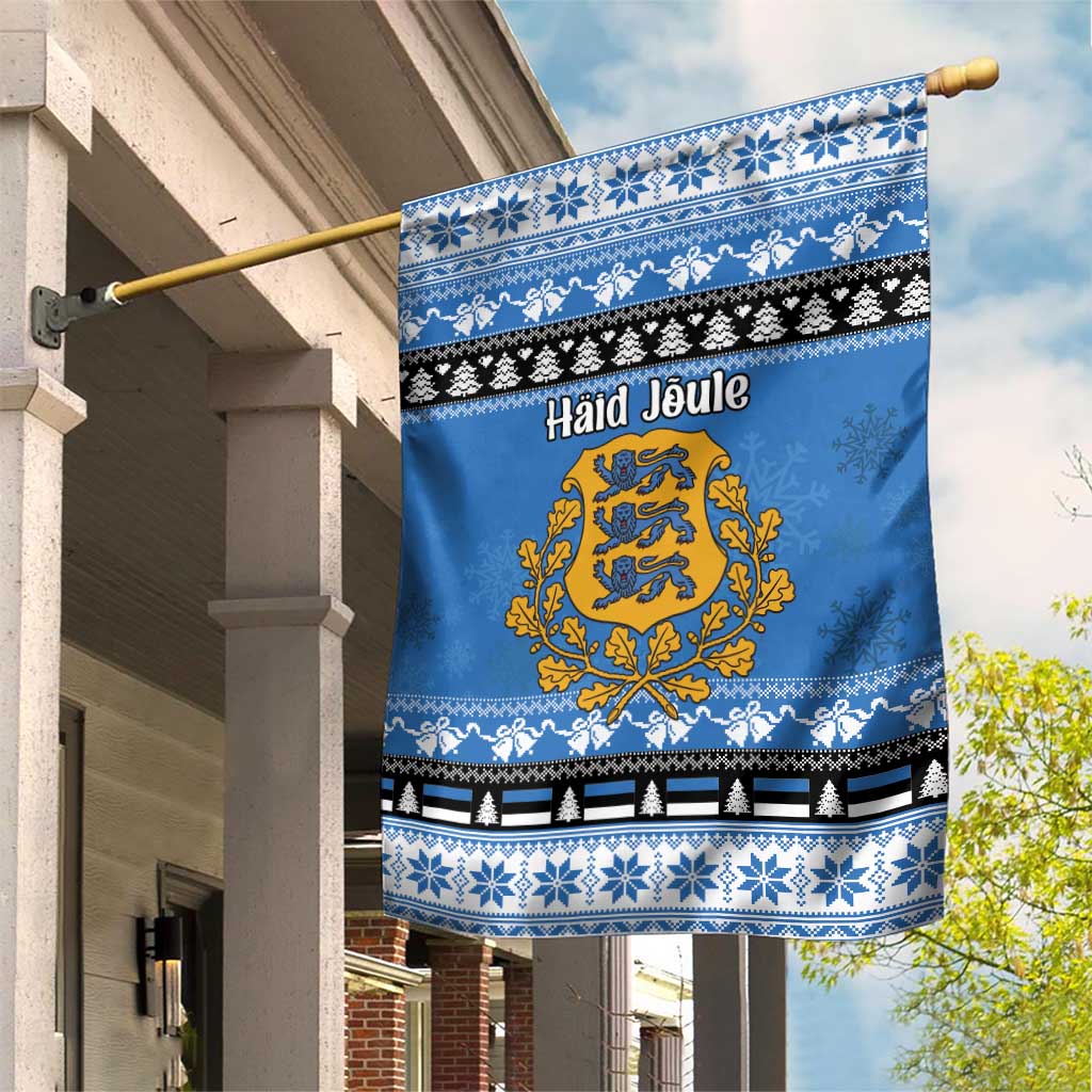 Estonia Christmas Garden Flag Coat Of Arms Haid Joule - Wonder Print Shop