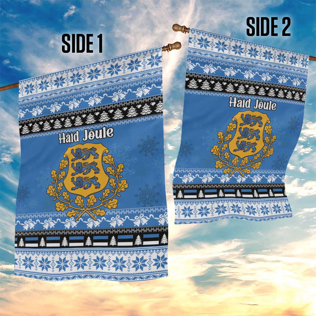 Estonia Christmas Garden Flag Coat Of Arms Haid Joule - Wonder Print Shop
