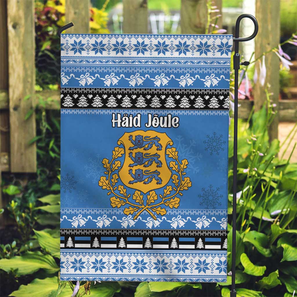 Estonia Christmas Garden Flag Coat Of Arms Haid Joule - Wonder Print Shop