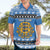 Estonia Christmas Hawaiian Shirt Coat Of Arms Haid Joule - Wonder Print Shop
