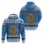 Estonia Christmas Hoodie Coat Of Arms Haid Joule - Wonder Print Shop