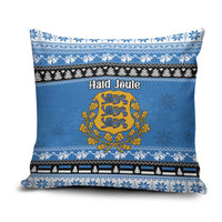 Estonia Christmas Pillow Cover Coat Of Arms Haid Joule - Wonder Print Shop