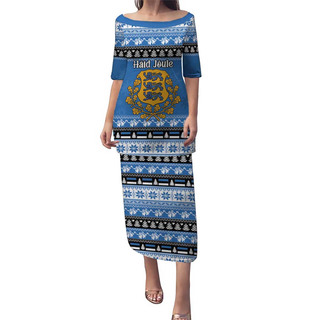 Estonia Christmas Puletasi Coat Of Arms Haid Joule - Wonder Print Shop