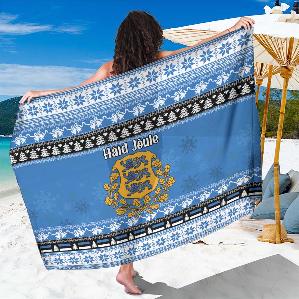 Estonia Christmas Sarong Coat Of Arms Haid Joule - Wonder Print Shop