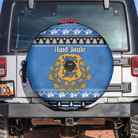 Estonia Christmas Spare Tire Cover Coat Of Arms Haid Joule - Wonder Print Shop