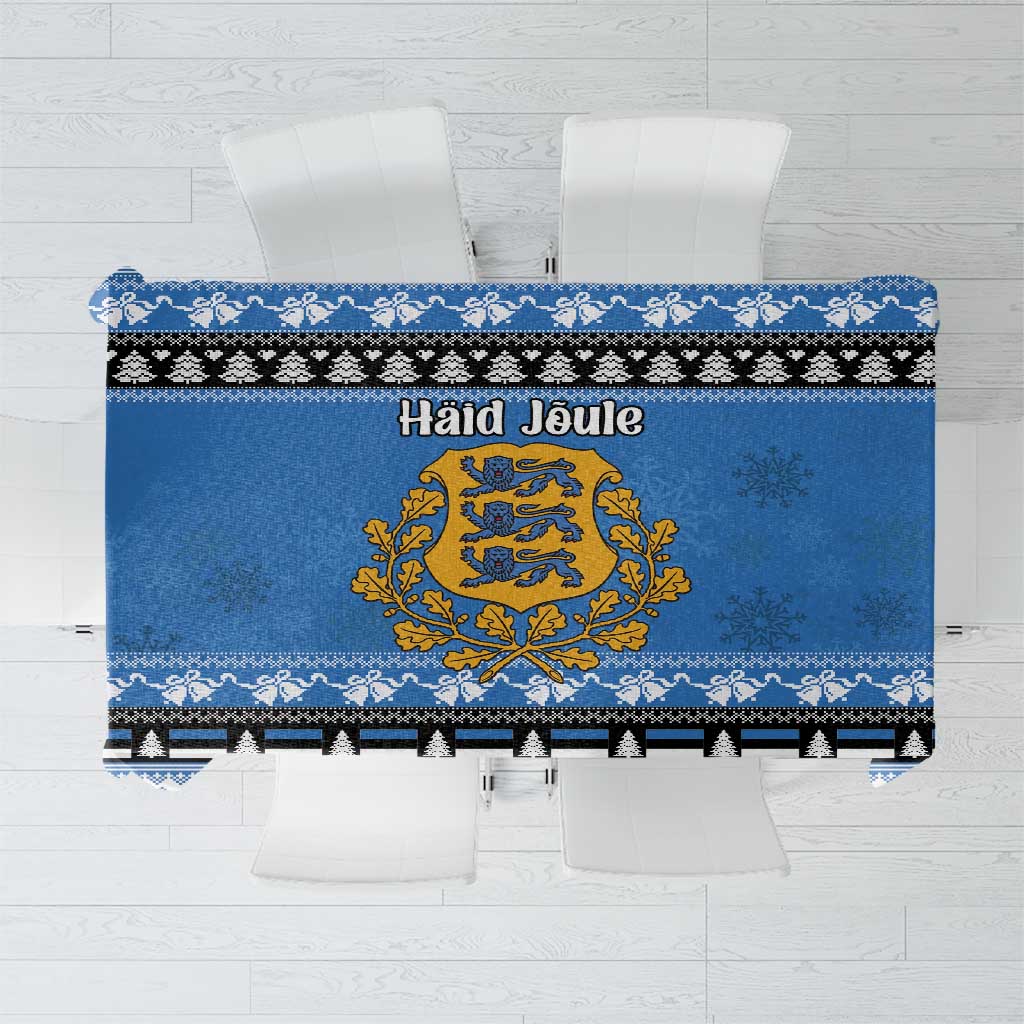 Estonia Christmas Tablecloth Coat Of Arms Haid Joule - Wonder Print Shop