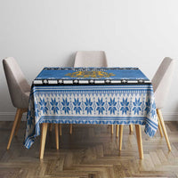 Estonia Christmas Tablecloth Coat Of Arms Haid Joule - Wonder Print Shop