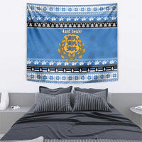 Estonia Christmas Tapestry Coat Of Arms Haid Joule - Wonder Print Shop
