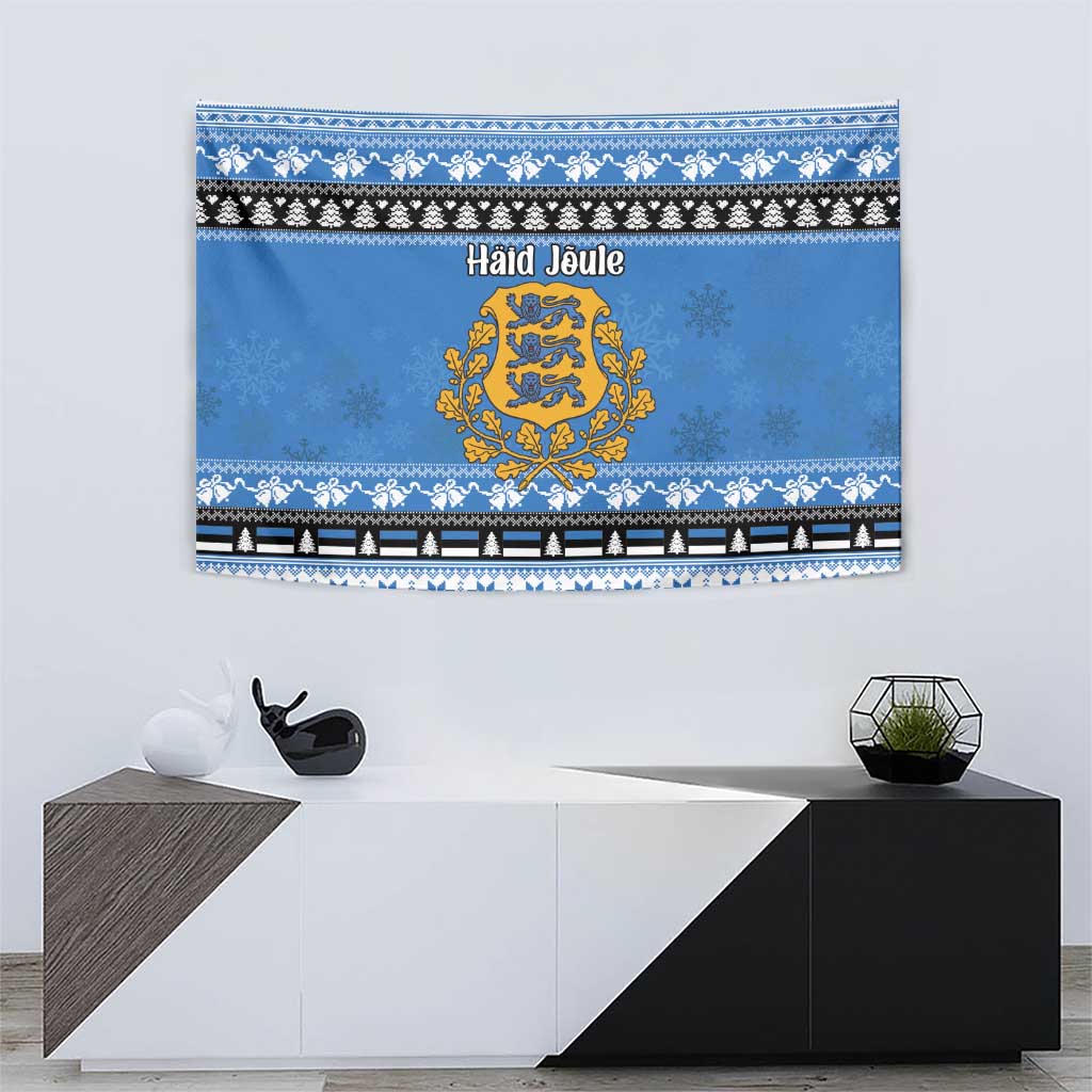 Estonia Christmas Tapestry Coat Of Arms Haid Joule - Wonder Print Shop