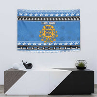 Estonia Christmas Tapestry Coat Of Arms Haid Joule - Wonder Print Shop