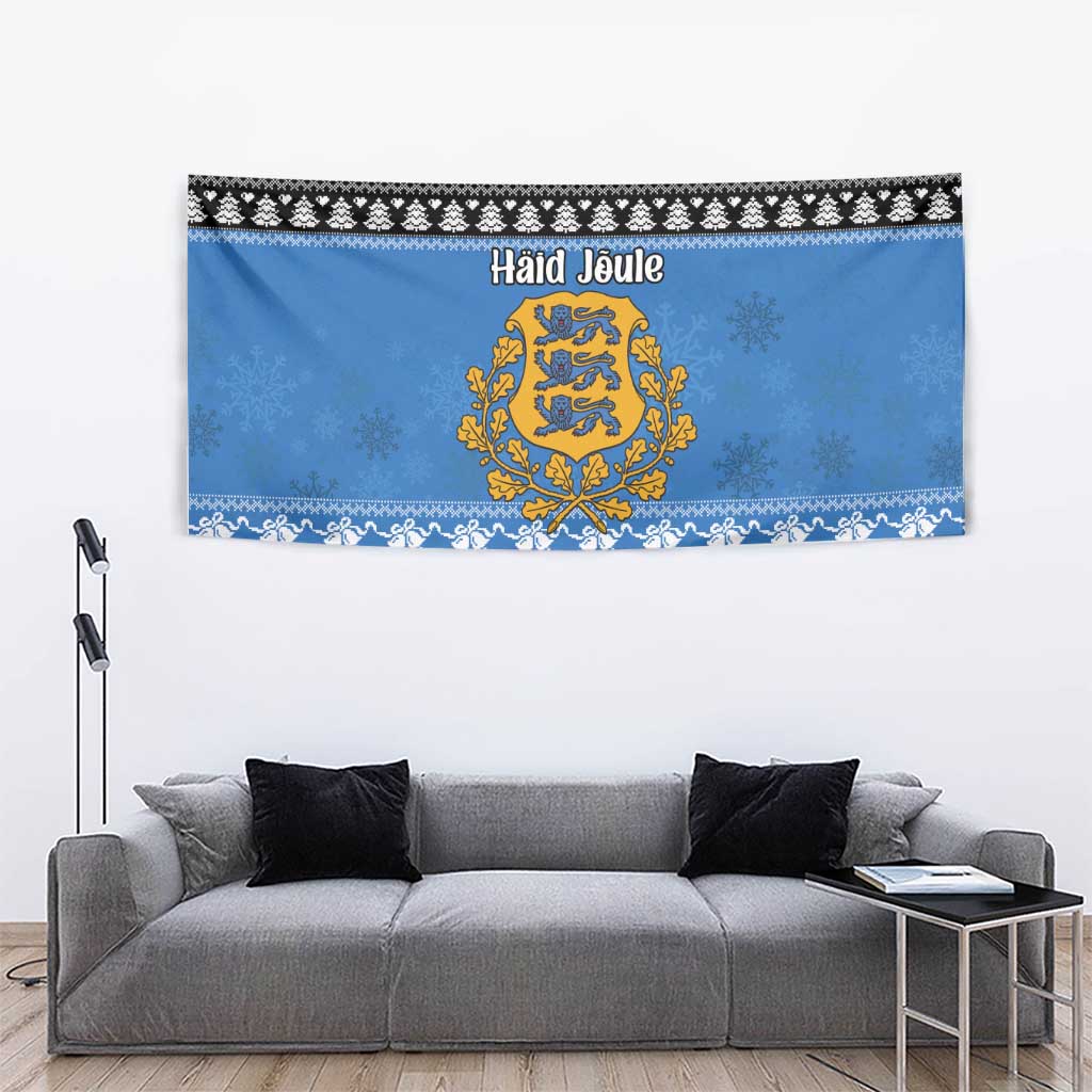 Estonia Christmas Tapestry Coat Of Arms Haid Joule - Wonder Print Shop